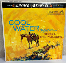 Sons Of The Pioneers Cool Water RCA 12&quot; Vintage Vinyl LP Record - £9.17 GBP