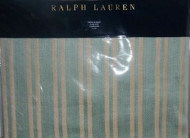 Ralph Lauren "Constantina Bretton Stripe" Teal Throw Blanket 54" X 72" Nip $285 - $148.49