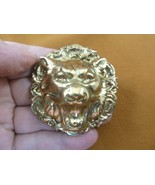 (B-PAN-1) fierce Panther cat roaring love Panthers wild cat head pin pen... - $408.45 MXN