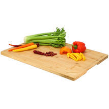 MegaChef Bamboo 24 x 18 Inch Large Cutting, Prep and Serving Board - $94.49