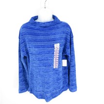 Rafaella Women&#39;s Textured Stripe Chenille Jacquard Sweater Small $59.50 - £11.76 GBP