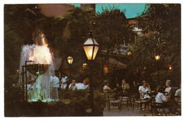 Vintage Postcard Pat O&#39; Brien&#39;s Patio Restaurant Night New Orleans Louisiana - £5.54 GBP