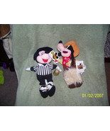 lot of {2} vintage disney plush toys  {mickey mouse,and goofy - £6.29 GBP