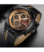 NAVIFORCE Brand Sports / Military Quartz Stainless Steel Watch - Men&#39;s, ... - $49.99