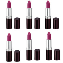 NEW Rimmel Lasting Finish Lipstick Amethyst Shimmer 0.14 Ounces (6 Pack) - £23.58 GBP