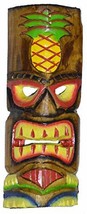 WorldBazzar Hand Carved PINEAPPLE Polynesian Hawaiian Tiki Style MASK 12... - $19.74