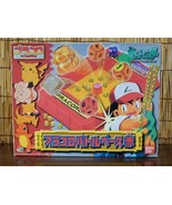 Pokemon Pracoro Battle Base Figure Dice Game Red 1998 Bandai Unused - $1,862.18 MXN