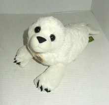 Wild Republic 14&quot; White Seal Cub Plush Stuffed Animal Monterrey Bay Aquarium  - £13.75 GBP
