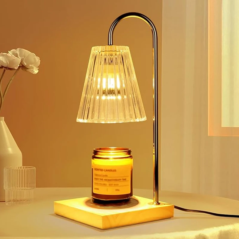 Led Table Light Candle Warmer LED Lamp Dimming Aromatherapy Table Lamp for - $49.17+