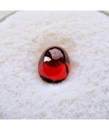 NATURAL OVAL CABOCHON BOHEMIAN GARNET 7 x 5 mm  LOOSE GEMSTONE - $523.39 MXN
