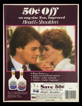 1984 Head &amp; Shoulders Shampoo Circular Coupon Advertisement - £14.90 GBP
