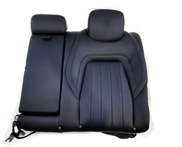 2014-2017 Maserati Quattroporte Rear Driver Upper Black Leather Seat LH OEM - €213,94 EUR