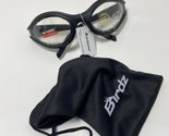 NWT Birdz Raven Motor Bike Goggles With Micro Fiber Pouch Anti Fog Clear... - $14.73