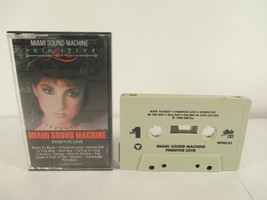 Gloria Estefan Miami Sound Machine Primitive Love Cassette Tape 1985 - £5.51 GBP