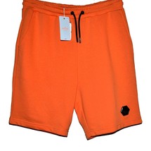 Bugatchi  Men&#39;s Sport Jogger Orange Knit Cotton Modern Fit Shorts Size 2... - $74.58