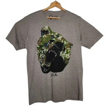 ROOK - Grizzly Bear Camo Graphic T Shirt- Men&#39;s Large - $17.81
