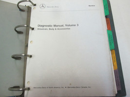 1980s Mercedes Body Drivetrain Accessories Service Manual Supplement Diagnostics - $120.28