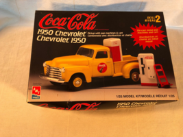 AMT ERTL Coca Cola 1950 Chevrolet Pickup In Box Model Kit - £24.03 GBP