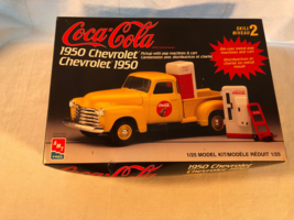 AMT ERTL Coca Cola 1950 Chevrolet Pickup In Box Model Kit - £24.04 GBP