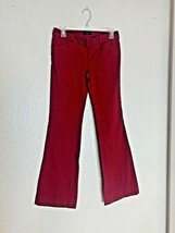 The Limited Womens Sz 4 Drew Fit Pants Burgundy Dress Pants - $18.81