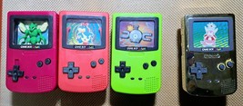 Rare shiny Pokemon Mini Gameboy Color Burger King Toy bundle - 2000 Nintendo - £55.27 GBP