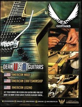 Dean USA Series electric guitars 2017 advertisement 8 x 11 guitar ad print - £3.01 GBP