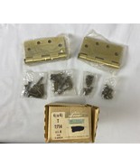 LOT OF 2 McKinney T2714 NRP 4.5&quot;x4.5&quot; Bronze Hinge Non Removable Pin w/H... - $306.77 MXN