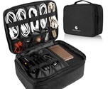 Travel Electronics Organizer, Waterproof Cable Organizer Bag For Electro... - $47.99