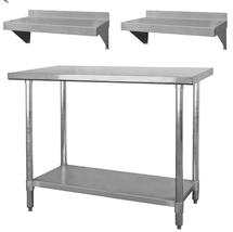 Sportsman Kitchen Utility Table 48  x 24  w 2 Shelves Workbench Home Garage New - £167.52 GBP