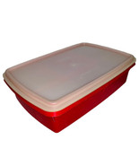 Vtg Tupperware Tuppercraft Stow N Go 767-2 768-1 769-1 Red Super Used Co... - £17.33 GBP