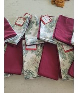 24 Holiday Christmas Cotton Cloth Napkins Pinecones 18&quot; x 18&quot; - $421.99 MXN
