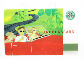Starbucks Coffee 2005 Gift Card Summer Road Trip Car Dog Zero Balance No Value B - £8.53 GBP