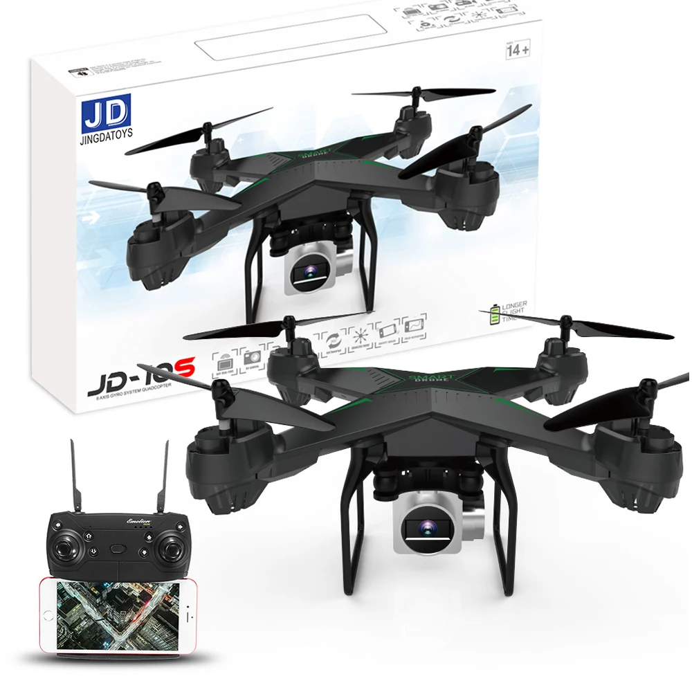 Jdrc JD-10S JD10S Wi Fi Fpv With 2MP Wide Angle Hd Camera Altitude Hold Rc Dro - £61.74 GBP+