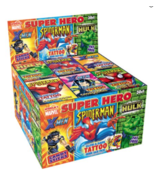 Justice League Candy Sticks with Tattoo: 30 Count - $536.37 MXN