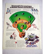 1988 Color Ad Parker Brothers Electronic Starting Lineup Talking Baseball - $12.33 CAD