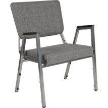 HERCULES Series 1500 lb. Rated Gray Antimicrobial Fabric Bariatric - £155.39 GBP