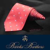 Brooks Brothers Makers USA  Flower  Dapper Groomed Gentlemen Tie - £15.44 GBP