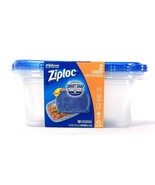 Ziploc Smart Snap Technology Leak Proof 2 Ct Deep Rectangle Storage Cont... - €15,49 EUR