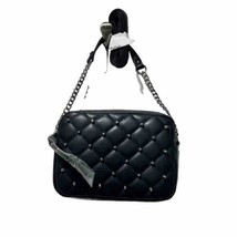 Rebecca Minkoff Black Quilted Studded Crossbody Bag Purse New with Tags - £38.53 GBP