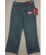 NWT BOYS WRANGLER PREMIUM ADJUSTABLE WAIST BOOT CUT BLUE JEANS   SIZE 14 R - $480.67 MXN
