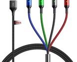 Multi Charger Cable [2Pack 6Ft] Multi Charging Cable Adapter 4 In 1 Mult... - $24.99