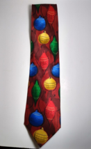 Jerry Garcia Christmas Balls Festive Holiday Silk Neck Tie Neckwear Nice... - £18.46 GBP