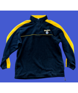 Mens Official NFL PITTSBURGH STEELER’S Fleece Jacket Name Logo 1XL ¼  Zi... - $223.92 MXN