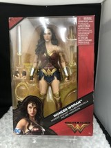2016 Wonder Woman Gal Gadot 12&quot; Action Figure, DC Comics Multiverse, Mattel - £31.44 GBP
