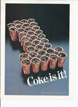 1983 Coca Cola Soda Print Ad Vintage 8.5&quot; x 11&quot; - £15.02 GBP