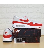 Nike Air Max 1 &#39;86 Big Bubble Red Womens Sz 7.5 White University Red DO9... - £149.64 GBP