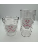 University of Virginia Cavaliers Tervis Tumblers 12oz &amp; 16oz Pink Set - $31.54 CAD