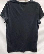 Girls'  Large (10/12)  Basic T-shirt short sleeve crewneck pullover  Black image 3