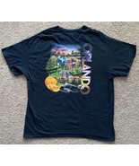 Planet Hollywood Orlando Unisex Graphic T-Shirt Black Florida Tee XL - £23.59 GBP