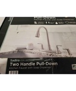 Glacier Bay Sadira Double Handle Pulldown Kitchen Faucet with Soap Dispe... - $1,377.78 MXN